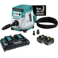 Dust Collectors | Makita XCV21PTX 18V X2 (36V) LXT Brushless Lithium-Ion 2.1 Gallon HEPA Filter Dry Dust Extractor Kit with 2 Batteries (5 Ah) image number 10