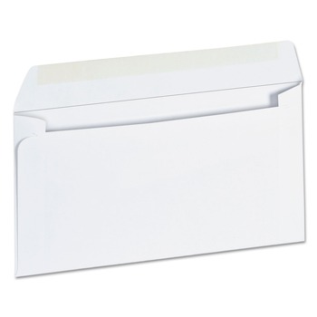 Universal UNV35206 3.63 in. x 6.5 in. Gummed Closure Square Flap Business Envelopes - White (500/Box)