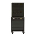 Tool Chests | Stanley STST22621BK 100 Series 26 in. 2-Drawer Middle Tool Chest image number 3