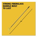 Mops | Rubbermaid Commercial FGH14600GY00 Invader Fiberglass Side-Gate 1 in. Diameter x 60 in. Wet-Mop Handle - Gray/Yellow image number 2