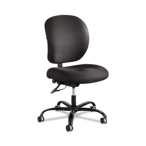  | Safco 3391BL Alday 17.5 in. to 20 in. Seat Height Intensive-Use Chair- Black image number 0