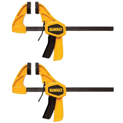 Clamps | Dewalt DWHT83149 (2-Pack) 6 in. Medium Bar Clamps image number 0