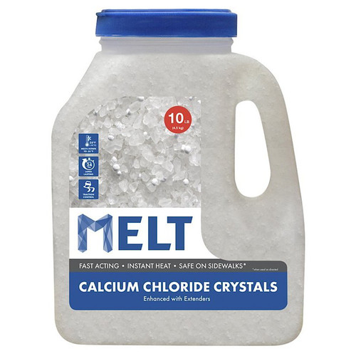 Lubricants and Cleaners | Snow Joe MELT10CC-J MELT Calcium Chloride Crystals Ice Melter (10 lbs. Jug) image number 0