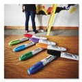 Permanent Markers | Sharpie 38201 Medium Chisel Tip Permanent Marker - Black (1-Dozen) image number 4