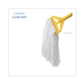 Mops | Boardwalk BWK220RCT 20 oz. Rayon Premium Cut-End Wet Mop Heads - White (12/Carton) image number 5