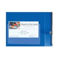 Labels | C-Line 70257 2 in. x 3.5 in. Top Load Self-Adhesive Business Card Holders - Clear (10/Pack) image number 3