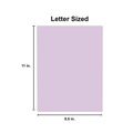 Office Jansan | Universal UNV11212 8.5 in. x 11 in. 20-lb. Deluxe Colored Paper - Orchid (500/Ream) image number 2