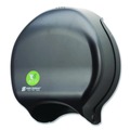 Cleaning & Janitorial Supplies | San Jamar R2000REBK 16.75 in. x 5.25 in. x 12.25 in. Ecological Green Tissue Dispenser - Black image number 1