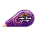 Office Jansan | BIC WOTM11 Wite-Out Brand 0.2 in. x 26.2 ft. Non-Refillable Mini Correction Tape - Assorted (1-Dozen) image number 1