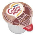 Early Labor Day Sale | Coffee-Mate 12182156 0.38 oz. Vanilla Caramel Flavor Liquid Coffee Creamer Mini Cups (50/Box) image number 1