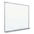 Office Jansan | Quartet PPA406 72 in. x 48 in. Porcelain Magnetic Whiteboard - White Surface/Satin Aluminum Frame image number 2