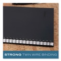 Office Jansan | Cambridge 06122 9.5 in. x 7.5 in. Sheets Action Planner Project-Management Format Wirebound Guided Business Notebook - Dark Gray Cover image number 4