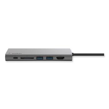 Belkin 6 Ports USB-C Multimedia Hub - Space Gray