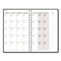 Notebooks & Pads | House of Doolittle 2121-41 Recycled Non-Dated Monthly/Weekly Abstract Faces Planner - Black/White Cover image number 2