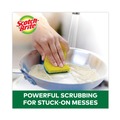 Bulk Savings Pricing 2 | Scotch-Brite 426 4.5 in. x 2.7 in. 0.6 in. Thick Heavy-Duty Scrub Sponge - Yellow/Green (6/Pack) image number 9