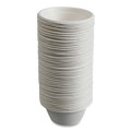 Food Trays, Containers, and Lids | Eco-Products EP-SPC2NFA 2 oz Vanguard Renewable and Compostable Sugarcane Portion Cups - White (2500/Carton) image number 2