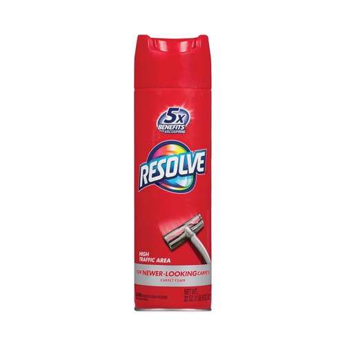 Carpet Cleaners | RESOLVE 19200-00706 22 oz. Foam Carpet Cleaner Aerosol Spray - Unscented image number 0