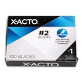 Oscillating Tool Blades | X-ACTO X602 No. 2 Bulk Pack Blades for X-Acto Knives (100/Box) image number 1