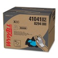WypAll 41041 11.1 in. x 16.8 in. X80 Cloths with Hydroknit Brag Box - Blue (160 Wipers/Carton) image number 0