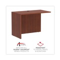  | Alera ALEVA354224MC 42 in. x 23.63 in. x 29.5 in. Valencia Series Reversible Return/Bridge Shell - Medium Cherry image number 7