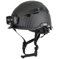 Hard Hats | Klein Tools 60517 Premium KARBN Pattern Vented Class C Safety Helmet with Headlamp image number 0