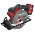 Circular Saws | Factory Reconditioned Craftsman CMCS500M1R 20V Variable Speed Lithium-Ion 6-1/2 in. Cordless Circular Saw Kit (4 Ah) image number 1