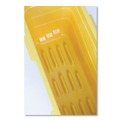 Mop Buckets | Rubbermaid Commercial HYGEN FGQ95088YEL HYGEN 6.8 Gallon Plastic Charging Bucket (Yellow) image number 1