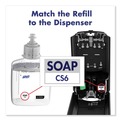 Labor Day Sale! Save $30 off $199! | PURELL 6534-01 CS6 4.88 in. x 8.8 in. x 11.38 in. 1,200 mL Soap Touch-Free Dispenser - Graphite (1/Carton) image number 5