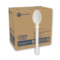 Labor Day Sale! Save $30 off $199! | Dixie DUSSCT7 SmartStock Tri-Tower Heavyweight Plastic Dispensing Spoon - Natural (960/Carton) image number 0