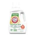 Cleaning & Janitorial Supplies | Arm & Hammer 3320050026 50 oz. Bottle 50 Loads HE Compatible Liquid Detergent - Unscented (8/Carton) image number 1