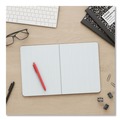 Office Jansan | Universal UNV20957 100 Sheets 9.75 in. x 7.5 in. 4 sq-in. Quadrille Rule Composition Book - Black Marble (6/Pack) image number 5