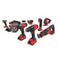 Combo Kits | Factory Reconditioned Craftsman CMCK800D2R 20V Lithium-Ion Cordless 8-Tool Combo Kit (2 Ah) image number 0