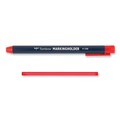 Pens | Tombow 51537 4.4 millimeter Wax-Based Marking Pencil - Red Wax/Navy Blue Barrel (10/Box) image number 3
