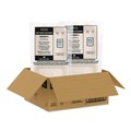 Food Trays, Containers, and Lids | Dart 80FBRHT1 8.65 in. x 7.94 in. x 2.98 in. ProPlanet Seal Compostable Molded Fiber Hinged Trays - Natural (200/Carton) image number 2