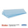 Cleaning & Janitorial Supplies | WypAll KCC 05120 L10 9.38 in. x 10.25 in. 2-Ply Banded Windshield Wipers - Light Blue (140/Pack, 16 Packs/Carton) image number 3
