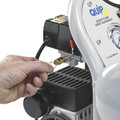 Portable Air Compressors | Quipall 4-1-SILTWN-AL Ultra Quiet 1 HP 4.6 Gallon Oil-Free Twin Stack Air Compressor image number 2