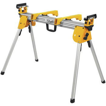 MITER SAW ACCESSORIES | Dewalt 11.5 in. x 100 in. x 32 in. Compact Miter Saw Stand - Silver/Yellow