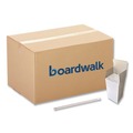 Food Service | Boardwalk BWKJSTW1025RED 10.25 in. Wrapped Jumbo Polypropylene Straws - Red (2000/Carton) image number 0