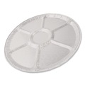 Labor Day Sale! Save $30 off $199! | Handi-Foil HFA 4018100 18 in. x 0.94 in. 6-Compartment Aluminum Lazy Susan (25/Carton) image number 2