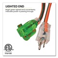 Office Electronics & Batteries | GoGreen Power GG-14025 25 ft. 15 Amps 12 AWG Lighted End Heavy-Duty Extension Cord - Orange/Black image number 2