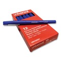 Office Jansan | Universal UNV50501 0.7mm Porous Point Pens - Medium, Blue (1 Dozen) image number 2