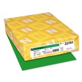  | Astrobrights 22741 65 lbs. 8.5 in. x 11 in. Color Cardstock - Gamma Green (250/Pack) image number 0