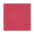 Office Jansan | Boardwalk BWK4017RED 17 in. Diameter Buffing Floor Pads - Red (5/Carton) image number 2