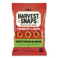 Snacks | Green Rabbit 071146008356 1.35 oz Crunchy Loops - Sour Cream and Onion (8/Box) image number 4
