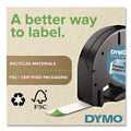 Labels | DYMO 16952 LetraTag 0.5 in. x 13 ft. Plastic Label Tape Cassette - Clear image number 4