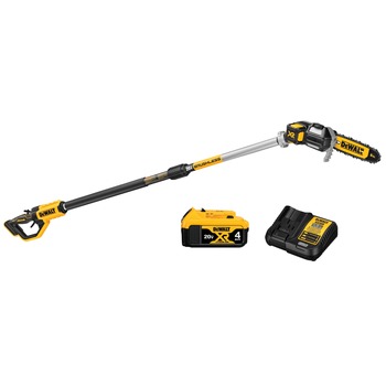 Factory Reconditioned Dewalt 20V MAX XR Brushless Lithium-Ion Cordless Pole Saw Kit (4 Ah)