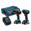 Combo Kits | Bosch CLPK232A-181L 18V 2.0 Ah Cordless Lithium-Ion Drill and Impact Driver Combo Kit with L-BOXX image number 0