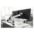 | 3M MA265S 360 deg Rotation, plus90/-15 deg Tilt, 360 deg Pan Easy-Adjust Desk Dual Arm Mount for 27 in. Monitors - Silver image number 9