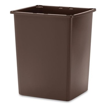 Rubbermaid Commercial 56 gal. Plastic Glutton Container - Brown