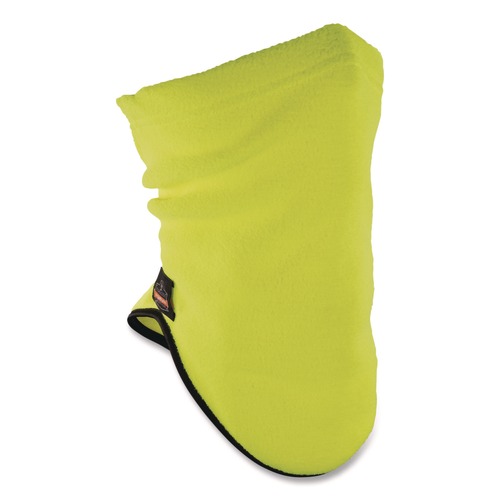 Masks | Ergodyne 16961 N-Ferno 6960 One Size Fits Most Fleece Neck Gaiter - Hi-Vis Lime image number 0